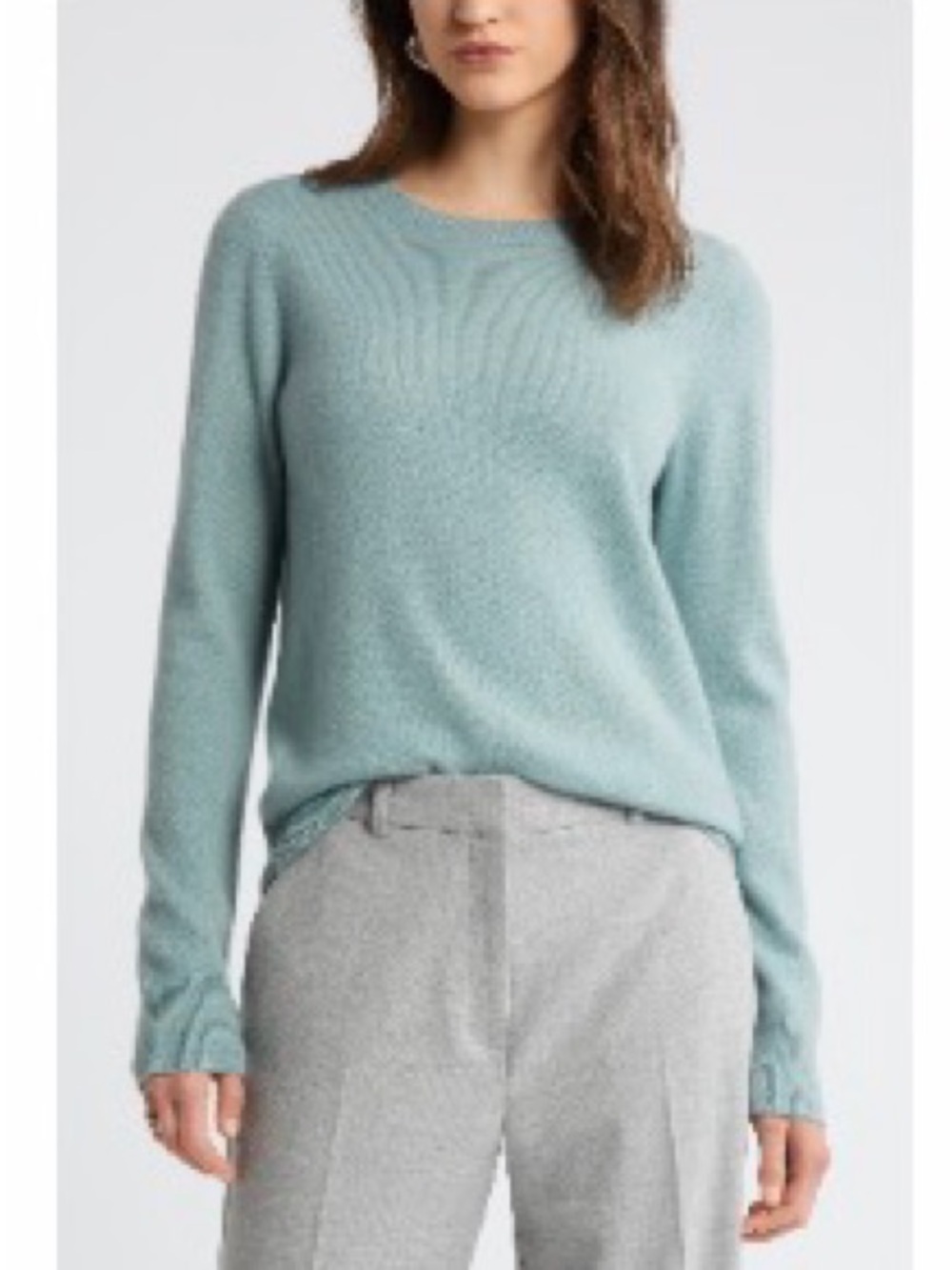 Nordstrom 100% cashmere crew neck Sweater